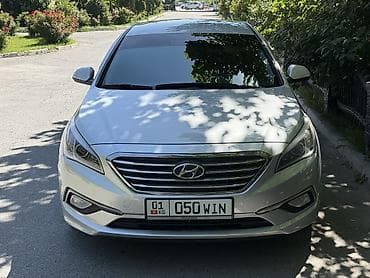 Транспорт: Hyundai Sonata: 2017 г., 2 л, Автомат, Газ, Седан — 5