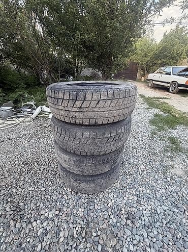 Шиналар жана дисктер: Дөңгөлөктөр монтажда 195 / 65 / R 15, Кыш, Колдонулган, Комплект, Жеңил унаалар, Темир, тешиктери - 4 — 3