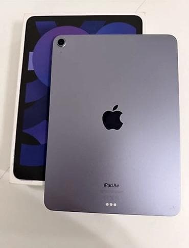 keyboard: Планшет, Apple, память 64 ГБ, 10" - 11", Wi-Fi, Б/у, Классический цвет - Фиолетовый — 1