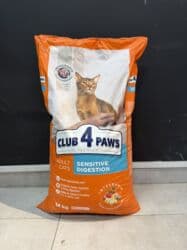 кошачий корм оптом: На развес Сухой корм для взрослых кошек CLUB 4 PAWS Premium — 4