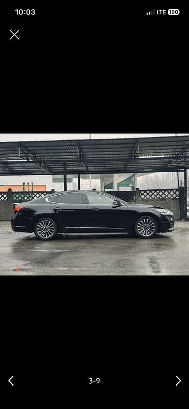 Продажа авто: Kia K7: 2018 г., 3 л, Автомат, Газ, Седан — 2