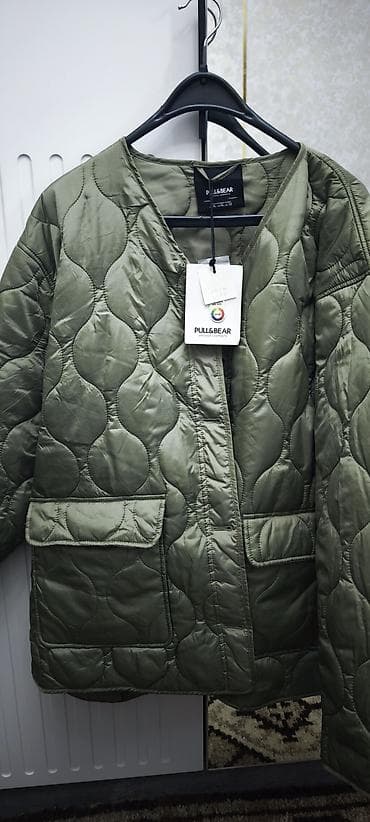 военый формы: Стёганая куртка Pull&Bear размер 54,лёгкая . - Модель: легкая — 4