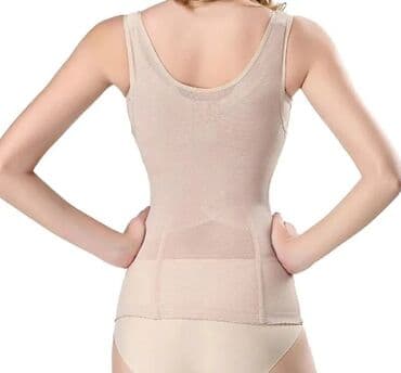 Киреге берилүүчү кийимдер: Майка корсет для похудения, после родов, для осанки, от боли в спине — 10