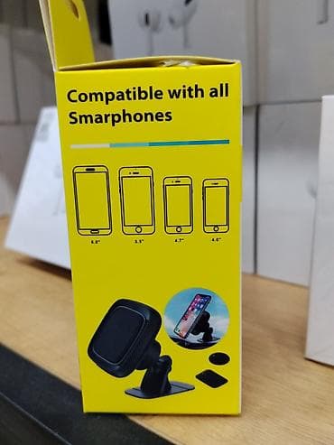 mini led: Универсальный автомобильный держатель для смартфона - Магнитный — 2