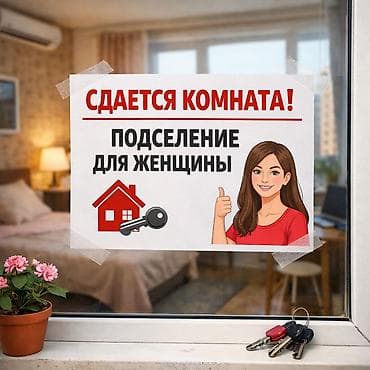 1 комнатная псо: 1 комната, Собственник, С подселением, С мебелью полностью — 1