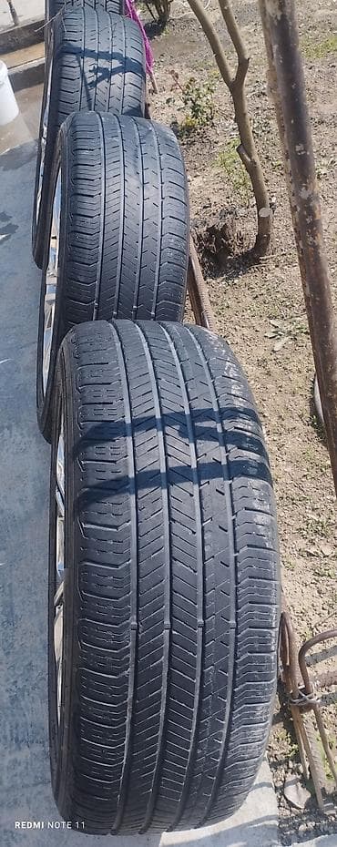 Колеса в сборе 255 / 50 / R 20, Лето, Б/у, Комплект, Внедорожные (АТ/МТ), Литые, отверстий - 5