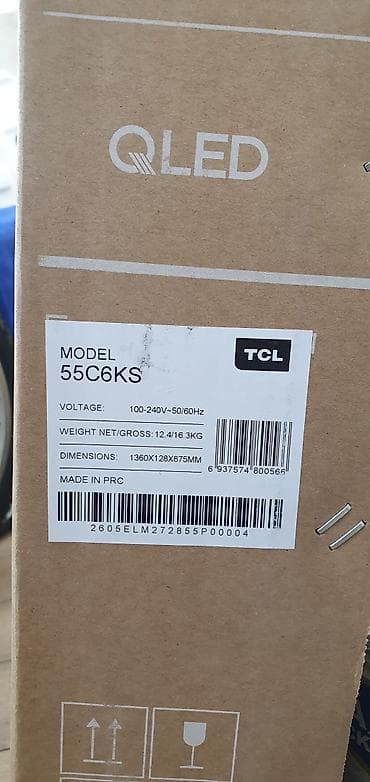 televizor tcl: Телевизор TCL 55C6KS, QLED, 55" QD-MiniLED Основные особенности: - — 3