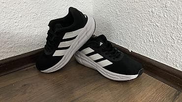 ош обув: Эркектердин кроссовкасы, 41, Adidas Originals, Колдонулган, түсү - Кара, Өзү алып кетүү — 4
