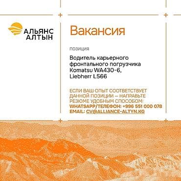 работа аламидин 1: Альянс Алтын открывает вакансии на месторождении «Джеруй» (Таласская — 3