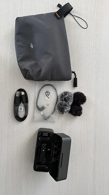 Компьютерлер, ноутбуктар жана планшеттер: DJI Mic mini — беспроводная микрофонная система для записи чистого — 2