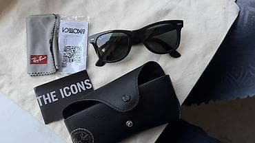 черный туфли: Солнцезащитные очки Ray-Ban Wayfarer Куплена в штате Иллинойс - — 7