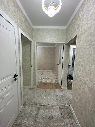 Бөлмөлөр: 3 бөлмө, 65 м², 105-серия, 1 кабат, Евроремонт — 8