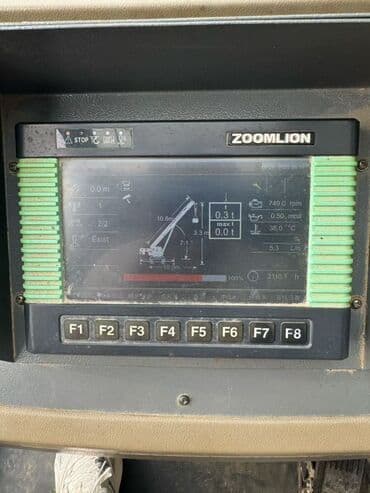 на железных номерах: Автокран, Zoomlion, 2020 г., от 30 м — 5