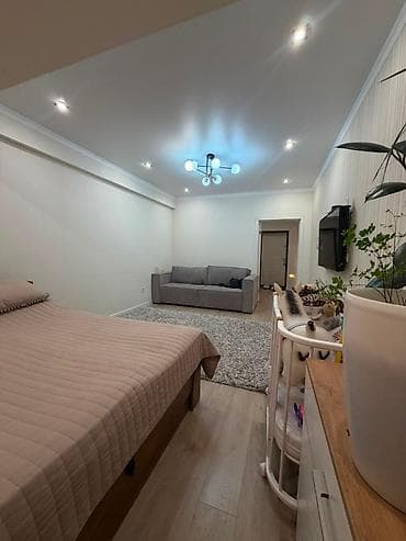 1 комната, 49 м², Кок-Жар мкр Элитка, 12 этаж, Евроремонт at lalafo.kg 1 комната, 49 м², Кок-Жар мкр Элитка, 12 этаж, Евроремонт
