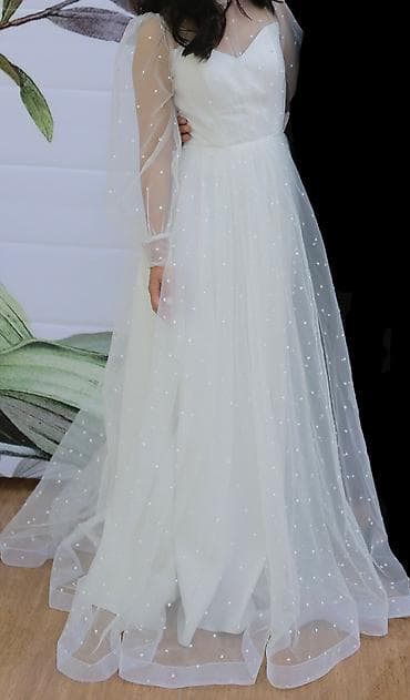 Свадебное платье, 3XL, Новый