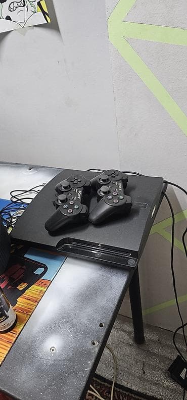 игра приставка: Игровая консоль Sony PlayStation 3 (модель Slim) с комплектом — 2