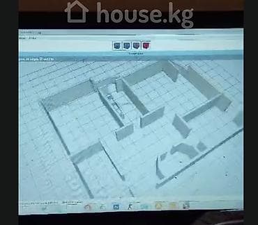 704: 3 комнаты, 96 м², Кок-Жар мкр Индивидуалка, 3 этаж, ПСО (под самоотделку) — 5