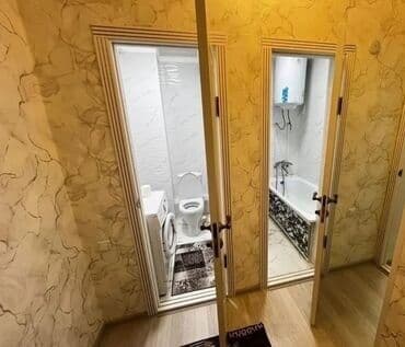 токмок квартира на долгий срок: 1 бөлмө, Кыймылсыз мүлк агенттиги, Чогуу жашоосу жок, Толугу менен эмереги бар — 6