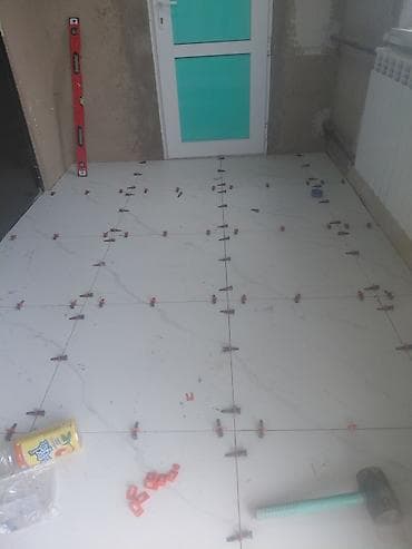 Профессиональная укладка крупноформатной плитки и устройство полов - — 10