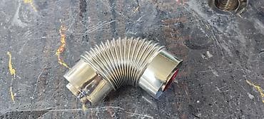 Дымоходы: Дымоход для газового котла, Материал: Нержавейка, Конструкция: Коаксиальный, Диаметр: 100 мм, Новый — 3