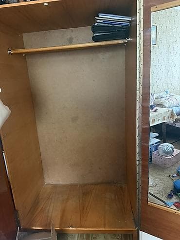 межкомнатные двери на заказ: Шифоньер, шкаф для одежды, Прямой, Дерево — 4