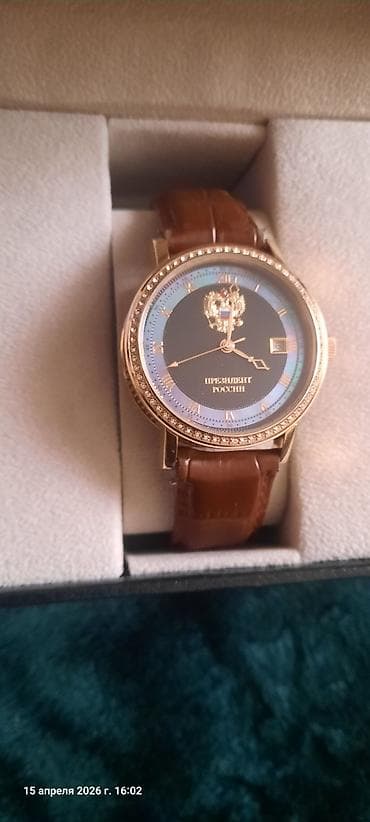 часы полет: Классические часы часы, Президент, Золото, Россия, Водонепроницаемые, Мужские — 4