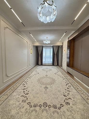 ош парк газета квартиры продажа: 3 комнаты, 87 м², Элитка, 9 этаж, Дизайнерский ремонт — 2