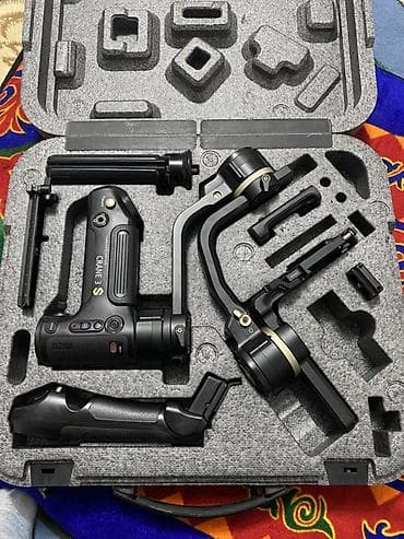 стабилизатор трехосевой: Стабилизатор для камер Zhiyun Crane 3S в фирменном кейсе — 1