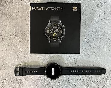 garmin vivoactive 4: HUAWEI Watch GT 4 (46 мм), черный силиконовый ремешок Реальному — 2