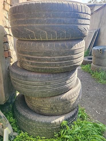 Продаю б/у резины разных типоразмеров (остатки),все резины по 1 шт — 4