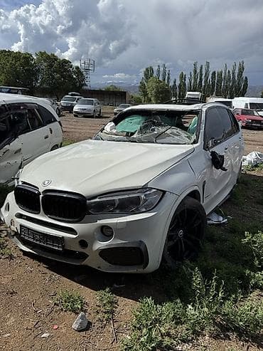 bmw e9: BMW X5, белый цвет, под разбор или восстановление. По фото видно: - — 6