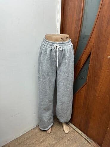 двойка брюки и кофта: ✨New ✨ Большемеры - Кюлоты с начесом на зажиме - Зима (утепленные) - — 3