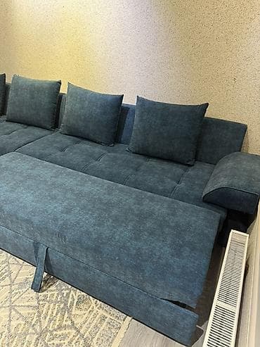 цены на диваны: Прямой диван, Б/у — 2