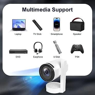 ТВ жана Видео: Портативный проектор Sucetiho PROJECTOR (NX-1000) 📍Исанова 134 — 6