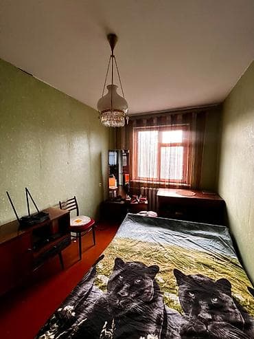 58: 3 комнаты, 58 м², 4 мкр 104 серия, 4 этаж, Косметический ремонт — 5