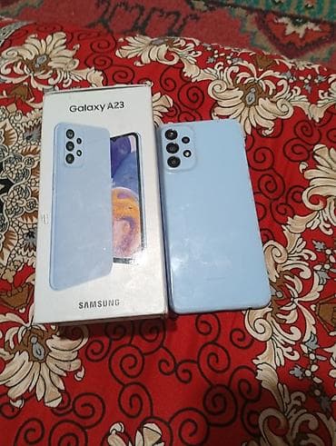 redmi note 10: Samsung Galaxy A23, Б/у, 128 ГБ, цвет - Голубой, 2 SIM — 2