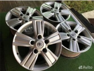 продаю титан диск на ниву: Литые Диски R 18 Toyota, Комплект, отверстий - 6 — 3