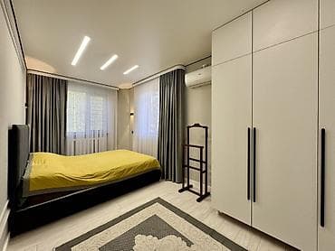 osh flat: 2 комнаты, 50 м², 104 серия, 4 этаж, Дизайнерский ремонт — 1