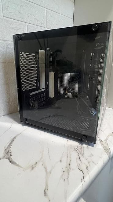 Стол компьютерлери жана комлектөөчүлөр: ПК корпусу, Жаңы, Mini-ATX, түсү - Кара — 2