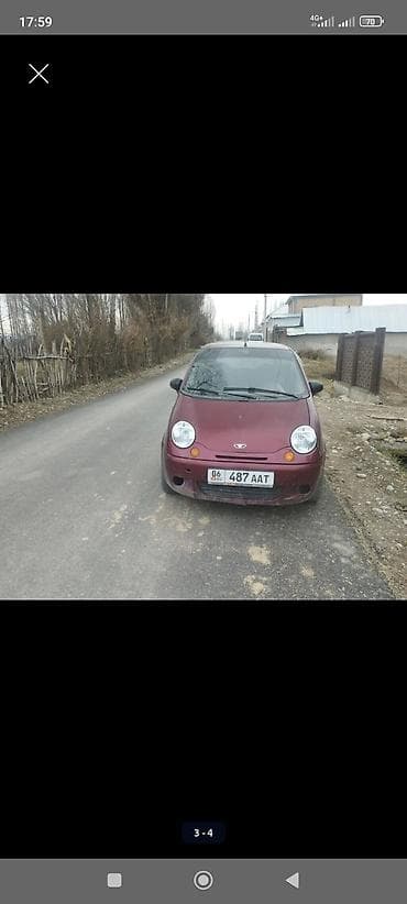 geely x3: Daewoo Matiz: 2007 г., Механика, Бензин, Хэтчбэк — 3