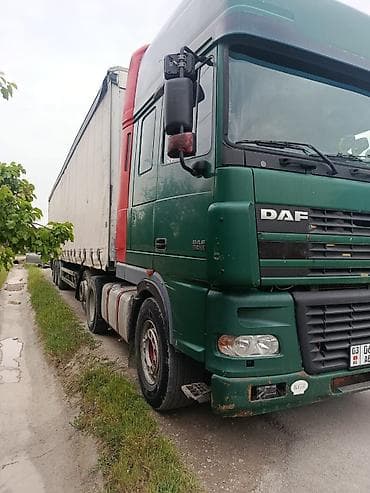 Тягач, DAF, 2004 г., Тентованный