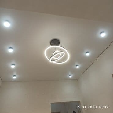 Натяжной потолок Глянцевое, Матовое, 3D потолки Гарантия, Бесплатная консультация, Бесплатный замер