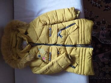 кыргызские национальные платья для девочек: Детская зимняя куртка на рост 122см, комбинезон с курткой на рост — 4
