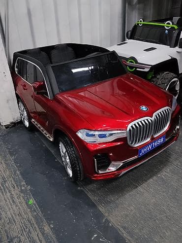 Детский мир: Детский электромобиль BMW-стиля (красный, 2‑местный) - Кузов — 1