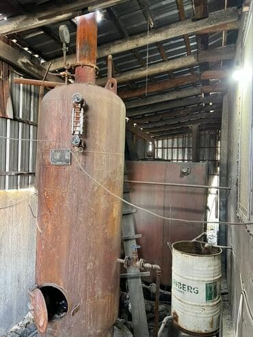 оборудование для газаблока: Вертикальный паровой котёл (КНР) Описание: - Тип: вертикальный — 2