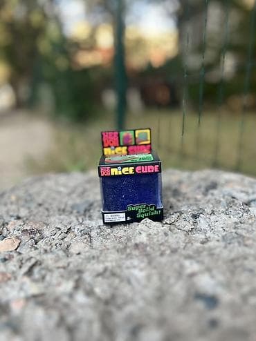 Спорт жана хобби: Антистресс-игрушка NeeDoh Nice Cube - Формат: упругий куб для — 1