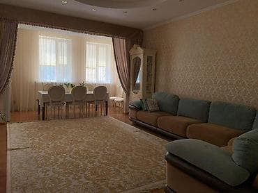 Недвижимость: 3 комнаты, 145 м², Асанбай мкр Индивидуалка, 3 этаж, Евроремонт — 3