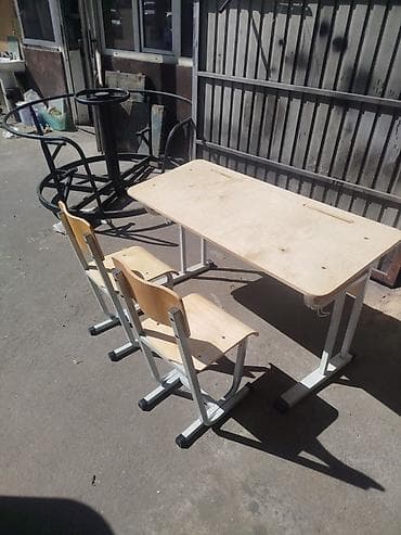 umiio projector: Комплект парты и стула, цвет - Серый — 3