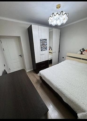 105: 2 комнаты, 49 м², Аламедин-1 мкр 105 серия, 1 этаж — 3