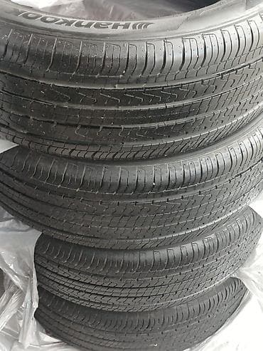 Шины 225 / 55 / R 18, Лето, Б/у, Комплект, Легковые, Корея, Hankook
